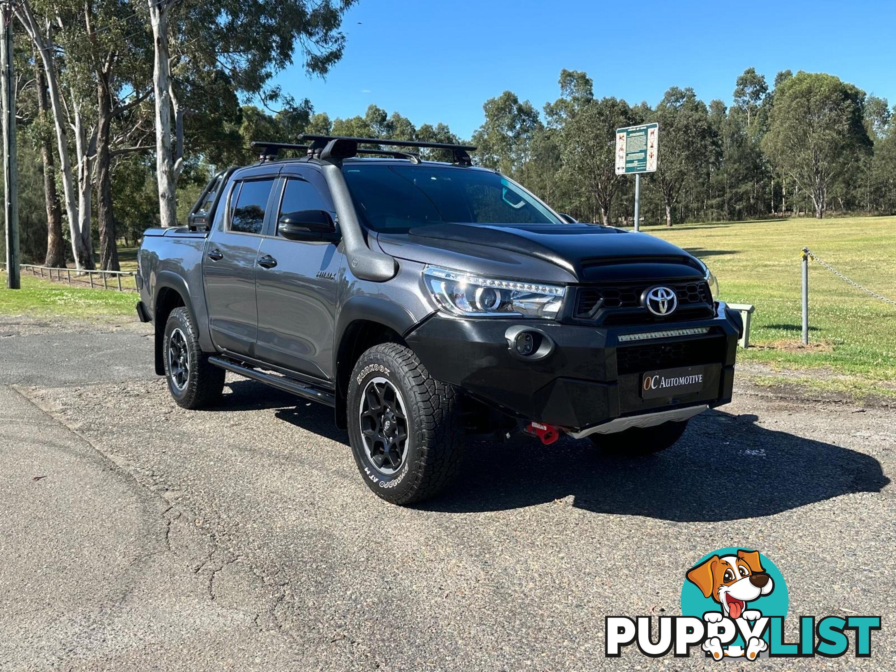 2018 TOYOTA HILUX RUGGED X (4x4) GUN126R DUAL CAB UTILITY