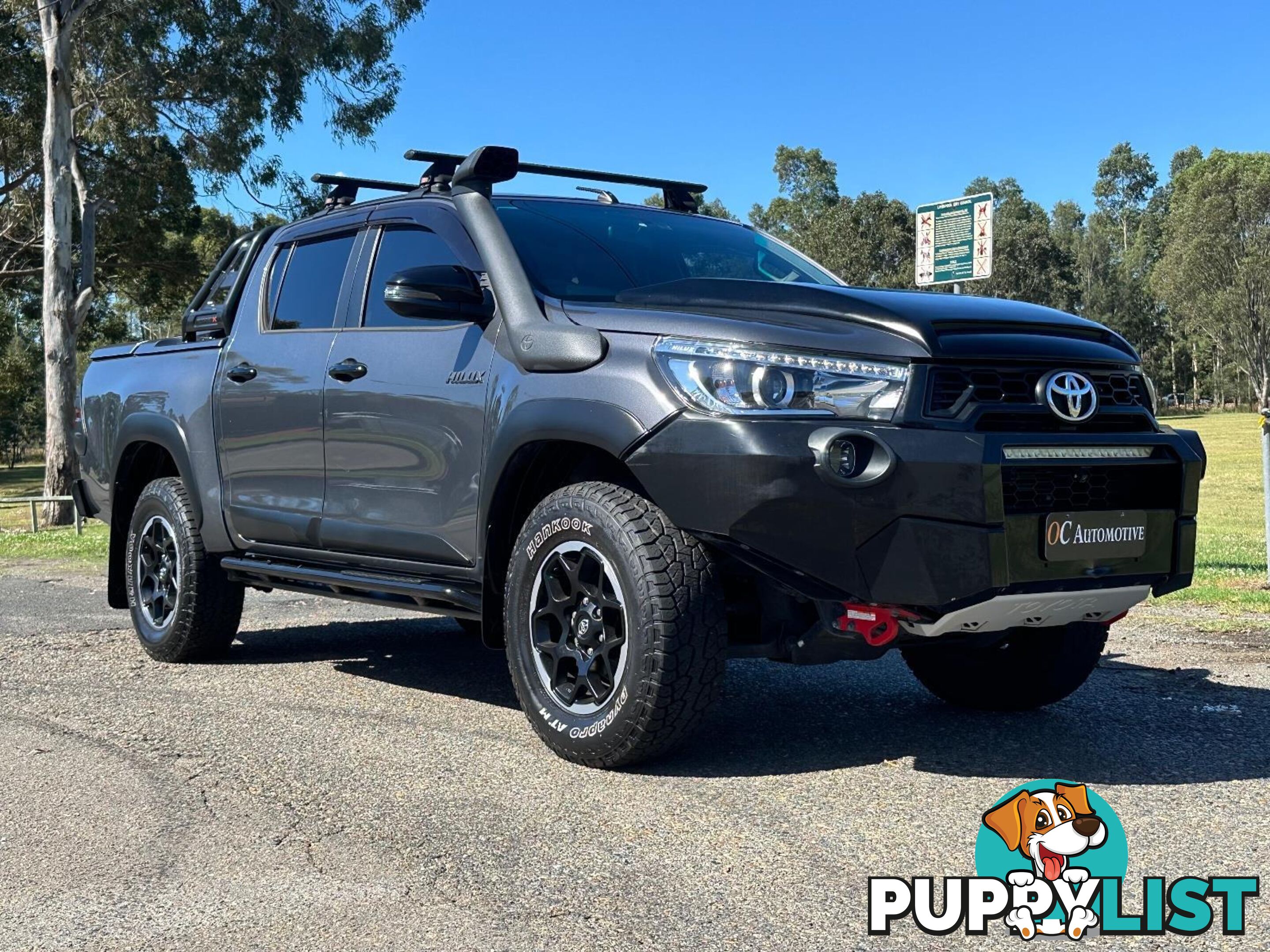 2018 TOYOTA HILUX RUGGED X (4x4) GUN126R DUAL CAB UTILITY