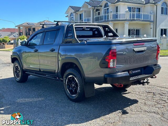 2018 TOYOTA HILUX RUGGED X (4x4) GUN126R DUAL CAB UTILITY