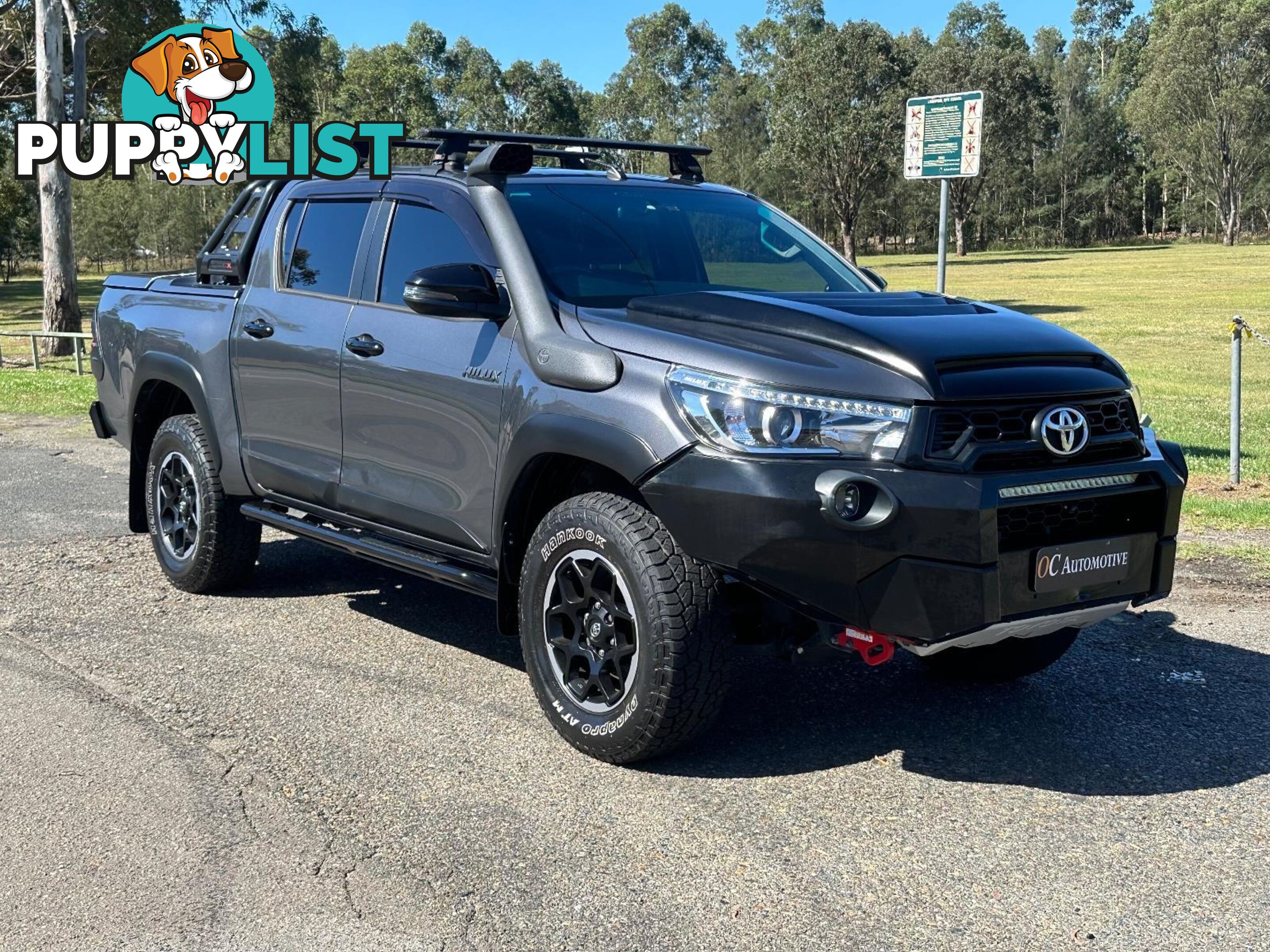 2018 TOYOTA HILUX RUGGED X (4x4) GUN126R DUAL CAB UTILITY