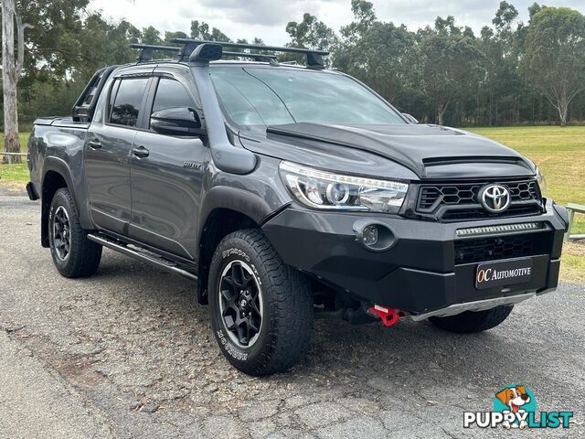 2018 TOYOTA HILUX RUGGED X (4x4) GUN126R DUAL CAB UTILITY