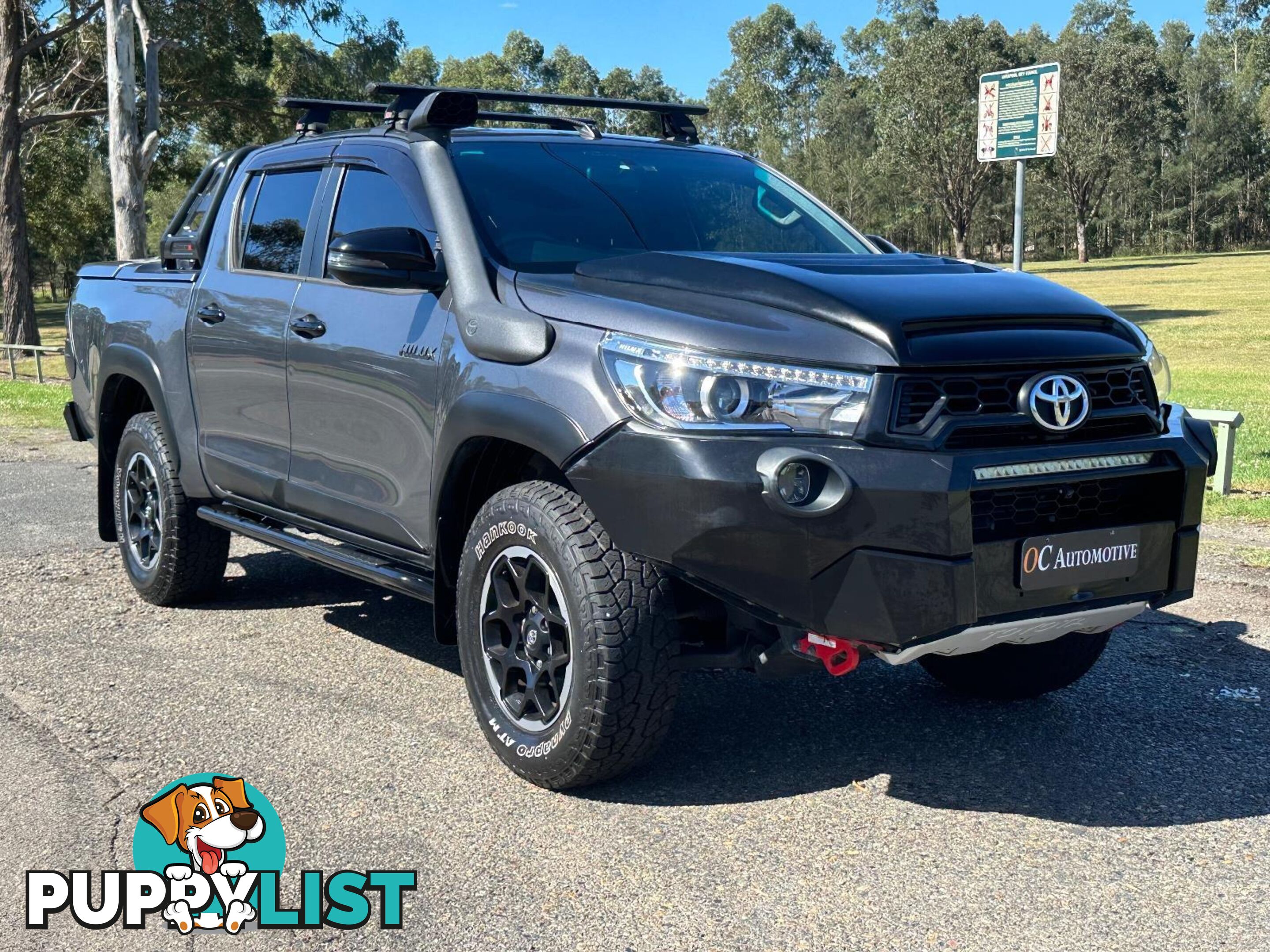 2018 TOYOTA HILUX RUGGED X (4x4) GUN126R DUAL CAB UTILITY