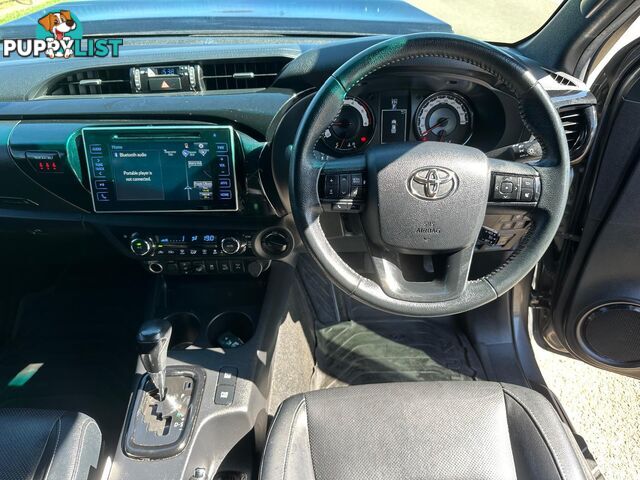 2018 TOYOTA HILUX RUGGED X (4x4) GUN126R DUAL CAB UTILITY