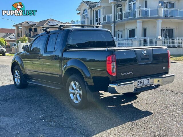 2013 NISSAN NAVARA ST (4x4) D40 MY12 DUAL CAB P/UP