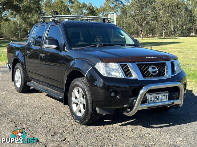 2013 NISSAN NAVARA ST (4x4) D40 MY12 DUAL CAB P/UP