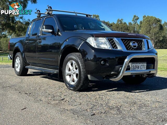 2013 NISSAN NAVARA ST (4x4) D40 MY12 DUAL CAB P/UP