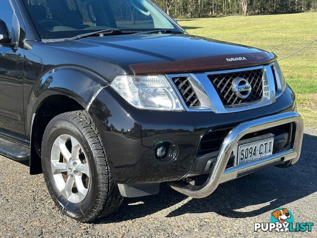 2013 NISSAN NAVARA ST (4x4) D40 MY12 DUAL CAB P/UP