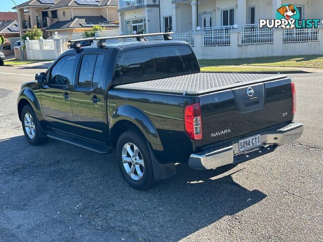 2013 NISSAN NAVARA ST (4x4) D40 MY12 DUAL CAB P/UP