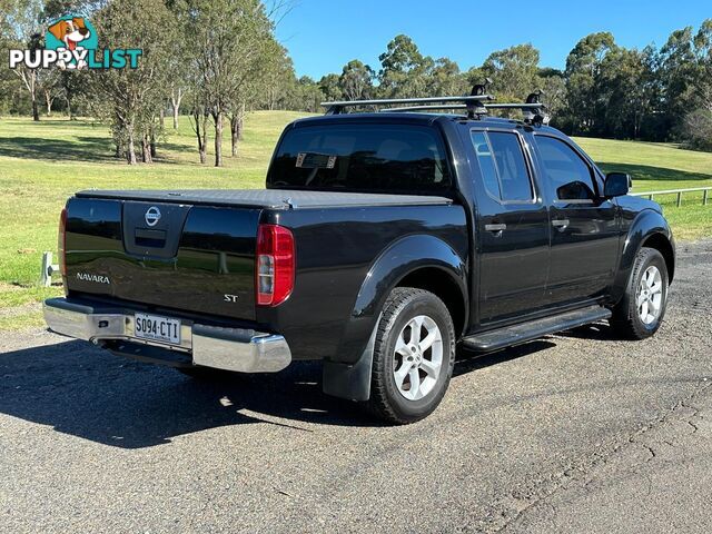 2013 NISSAN NAVARA ST (4x4) D40 MY12 DUAL CAB P/UP