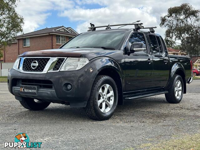 2013 NISSAN NAVARA ST (4x4) D40 MY12 DUAL CAB P/UP