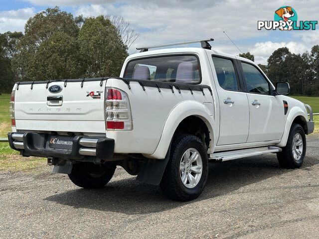 2009 FORD RANGER XLT (4x4) PJ DUAL CAB P/UP