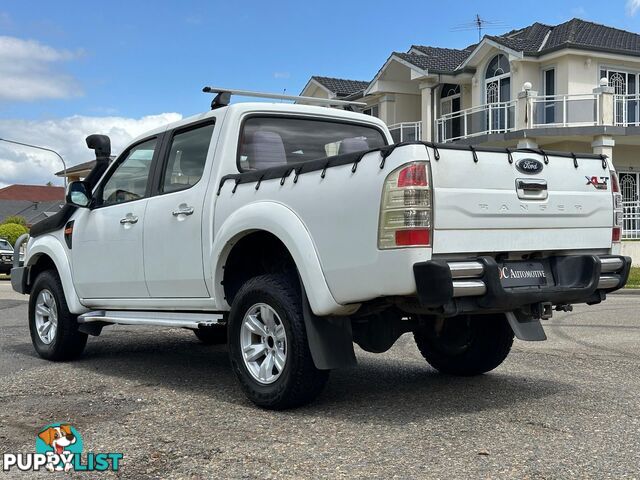 2009 FORD RANGER XLT (4x4) PJ DUAL CAB P/UP