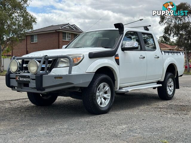 2009 FORD RANGER XLT (4x4) PJ DUAL CAB P/UP