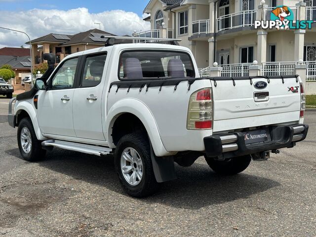 2009 FORD RANGER XLT (4x4) PJ DUAL CAB P/UP