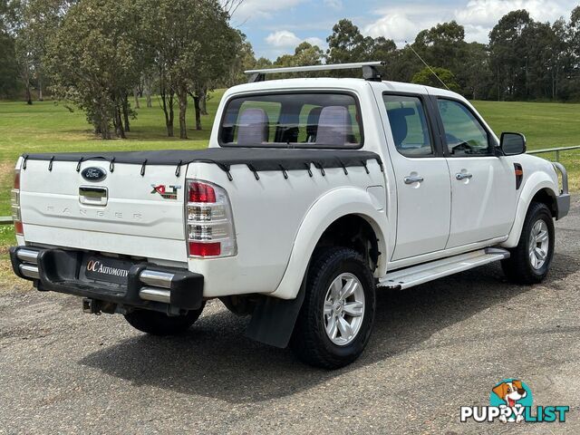 2009 FORD RANGER XLT (4x4) PJ DUAL CAB P/UP