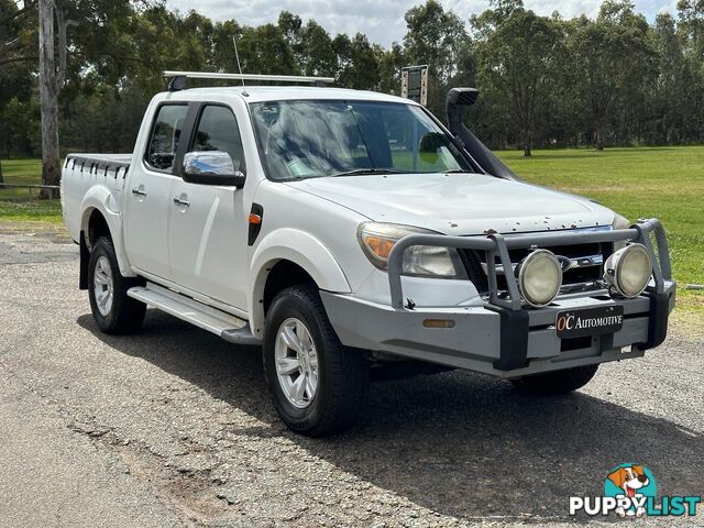 2009 FORD RANGER XLT (4x4) PJ DUAL CAB P/UP