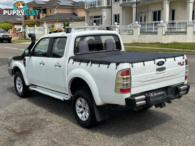 2009 FORD RANGER XLT (4x4) PJ DUAL CAB P/UP