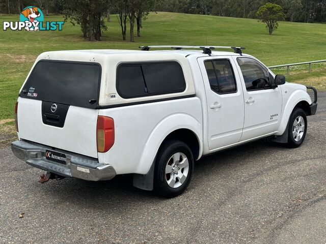 2009 NISSAN NAVARA RX (4x4) D40 DUAL CAB P/UP