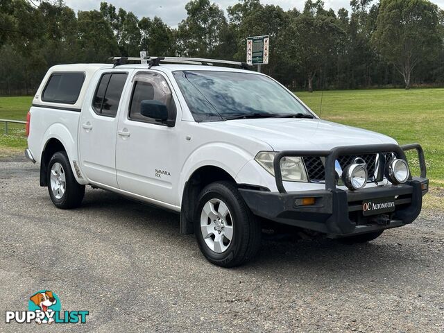 2009 NISSAN NAVARA RX (4x4) D40 DUAL CAB P/UP