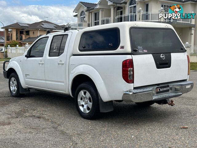 2009 NISSAN NAVARA RX (4x4) D40 DUAL CAB P/UP