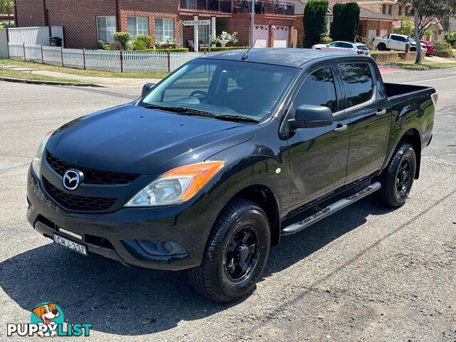 2012 MAZDA BT-50 XT (4x4)  DUAL CAB UTILITY