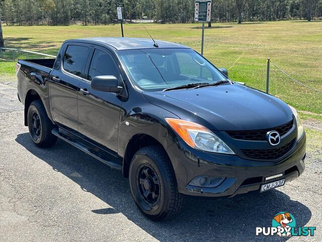 2012 MAZDA BT-50 XT (4x4)  DUAL CAB UTILITY