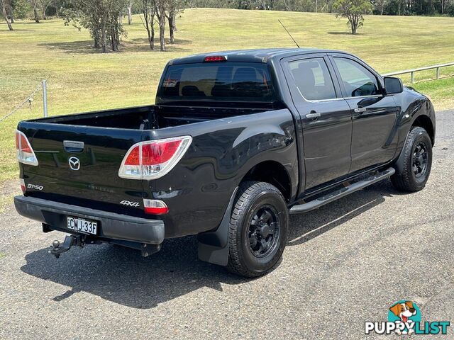 2012 MAZDA BT-50 XT (4x4)  DUAL CAB UTILITY