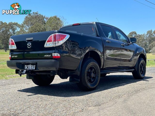 2012 MAZDA BT-50 XT (4x4)  DUAL CAB UTILITY