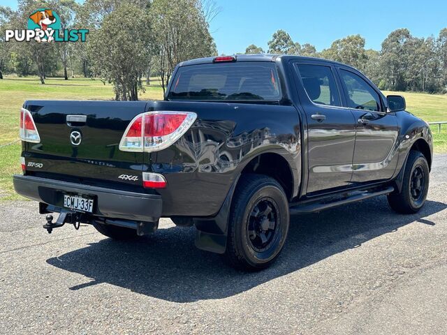 2012 MAZDA BT-50 XT (4x4)  DUAL CAB UTILITY