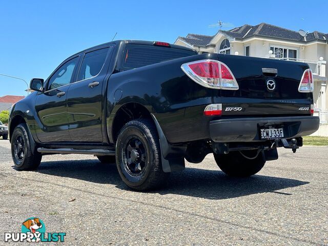 2012 MAZDA BT-50 XT (4x4)  DUAL CAB UTILITY