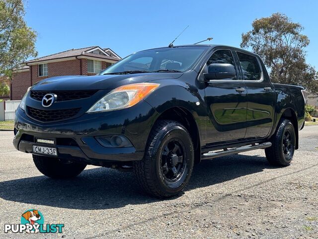 2012 MAZDA BT-50 XT (4x4)  DUAL CAB UTILITY