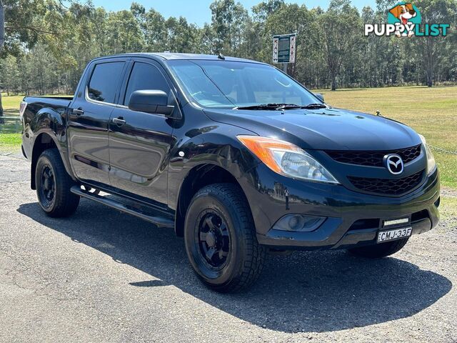 2012 MAZDA BT-50 XT (4x4)  DUAL CAB UTILITY