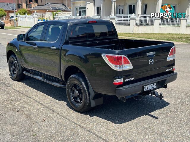 2012 MAZDA BT-50 XT (4x4)  DUAL CAB UTILITY