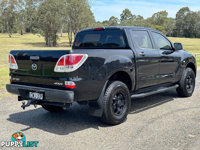 2012 MAZDA BT-50 XT (4x4)  DUAL CAB UTILITY