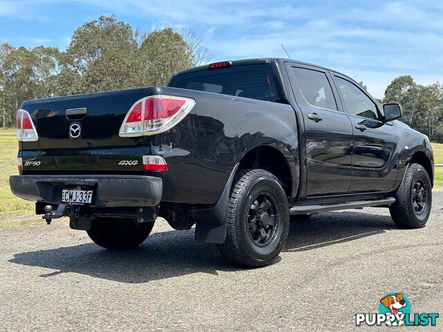 2012 MAZDA BT-50 XT (4x4)  DUAL CAB UTILITY