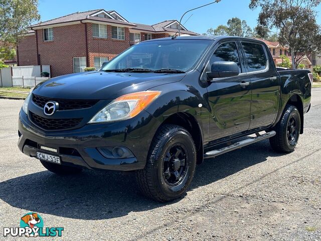 2012 MAZDA BT-50 XT (4x4)  DUAL CAB UTILITY