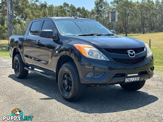 2012 MAZDA BT-50 XT (4x4)  DUAL CAB UTILITY