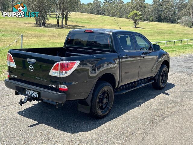 2012 MAZDA BT-50 XT (4x4)  DUAL CAB UTILITY