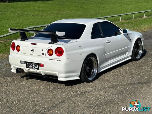 1999 NISSAN SKYLINE GT-R V-Spec R34 Coupe