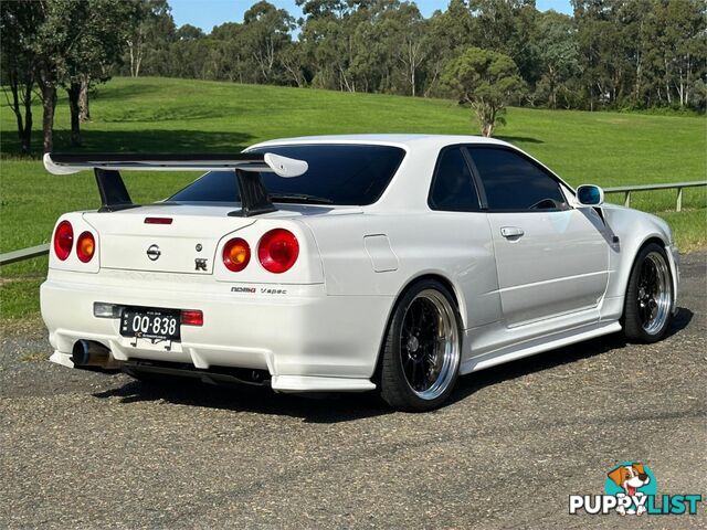 1999 NISSAN SKYLINE GT-R V-Spec R34 Coupe