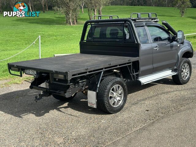 2010 TOYOTA HILUX SR (4x4) GGN25R 09 UPGRADE C/CHAS