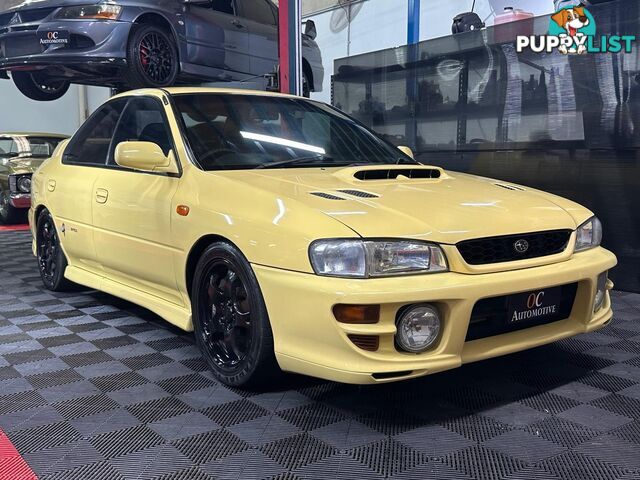 2000 SUBARU IMPREZA WRX LTD ED CLUB SPEC EVO IV MY00 4D SEDAN