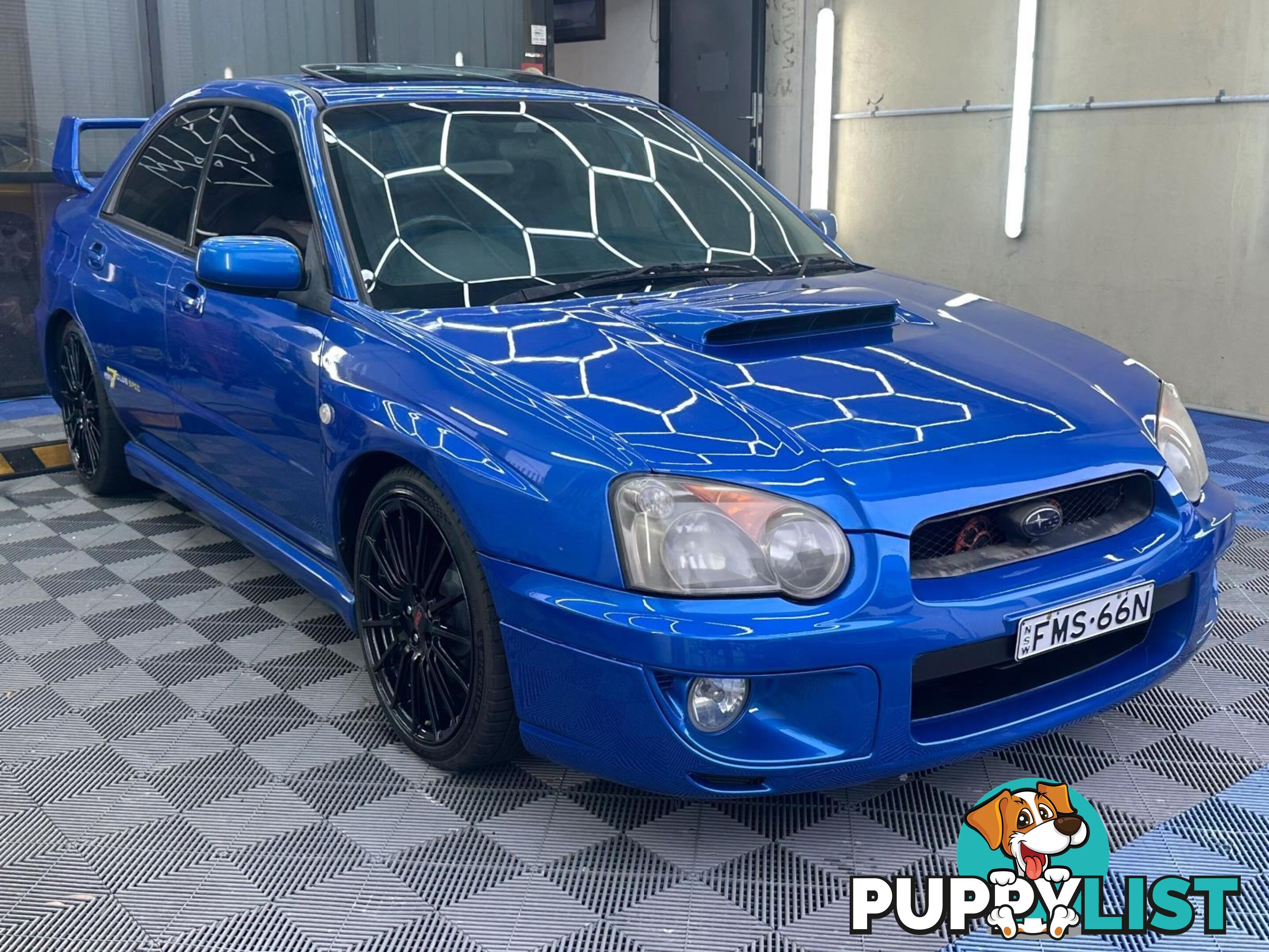 2004 SUBARU IMPREZA WRX CLUB SPEC EVO 7 MY04 4D SEDAN