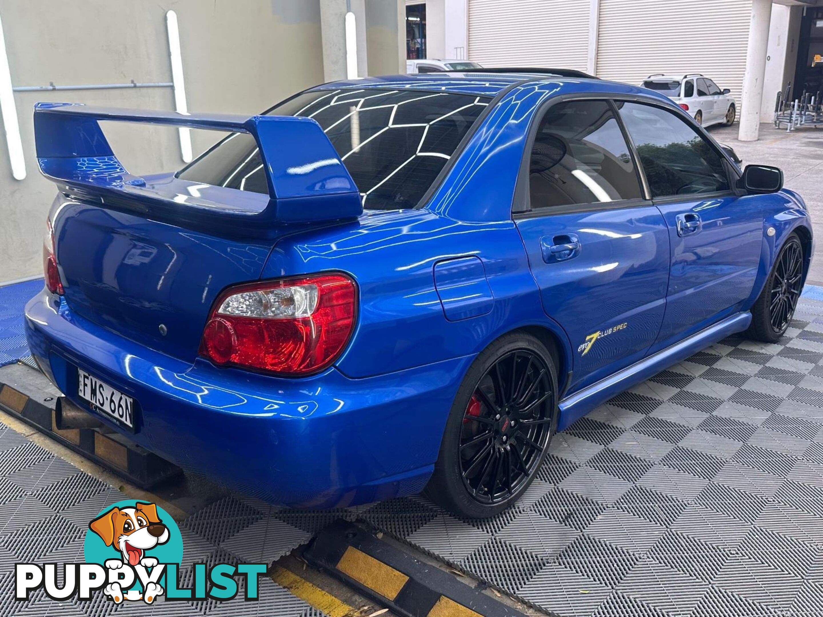 2004 SUBARU IMPREZA WRX CLUB SPEC EVO 7 MY04 4D SEDAN