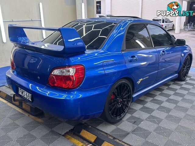 2004 SUBARU IMPREZA WRX CLUB SPEC EVO 7 MY04 4D SEDAN