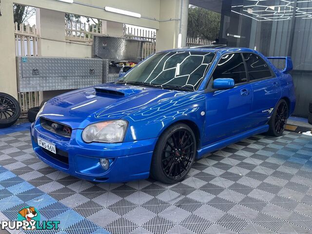 2004 SUBARU IMPREZA WRX CLUB SPEC EVO 7 MY04 4D SEDAN