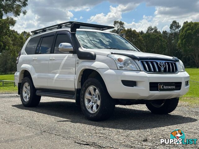 2009 TOYOTA LANDCRUISER PRADO GXL (4x4) KDJ120R 07 UPGRADE 4D WAGON