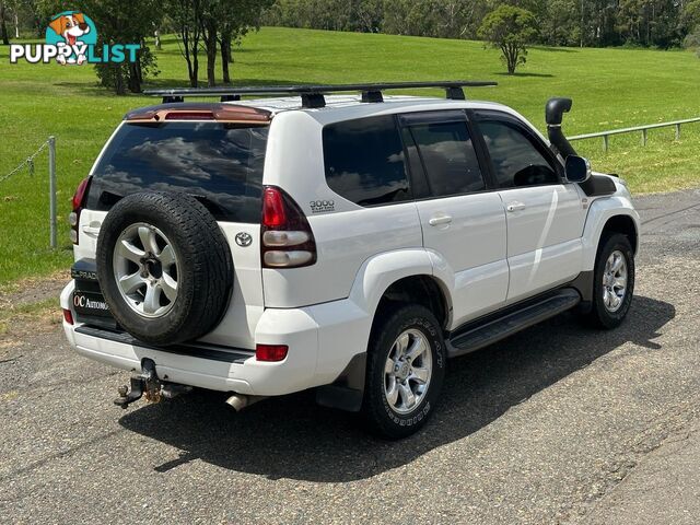 2009 TOYOTA LANDCRUISER PRADO GXL (4x4) KDJ120R 07 UPGRADE 4D WAGON