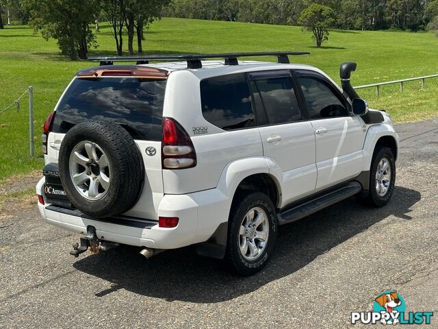 2009 TOYOTA LANDCRUISER PRADO GXL (4x4) KDJ120R 07 UPGRADE 4D WAGON