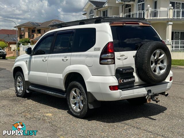 2009 TOYOTA LANDCRUISER PRADO GXL (4x4) KDJ120R 07 UPGRADE 4D WAGON